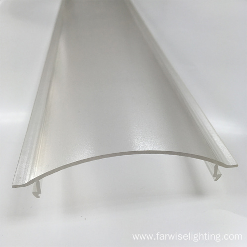 white frosted semi-transparent colour ABS PVC plastic cover